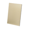 Flash Golden Cladding 3mm 4mm Metallic Aluminum Composite Panel