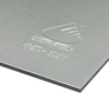 Silver Grey Cladding 3mm 4mm Metallic Aluminum Composite Panel