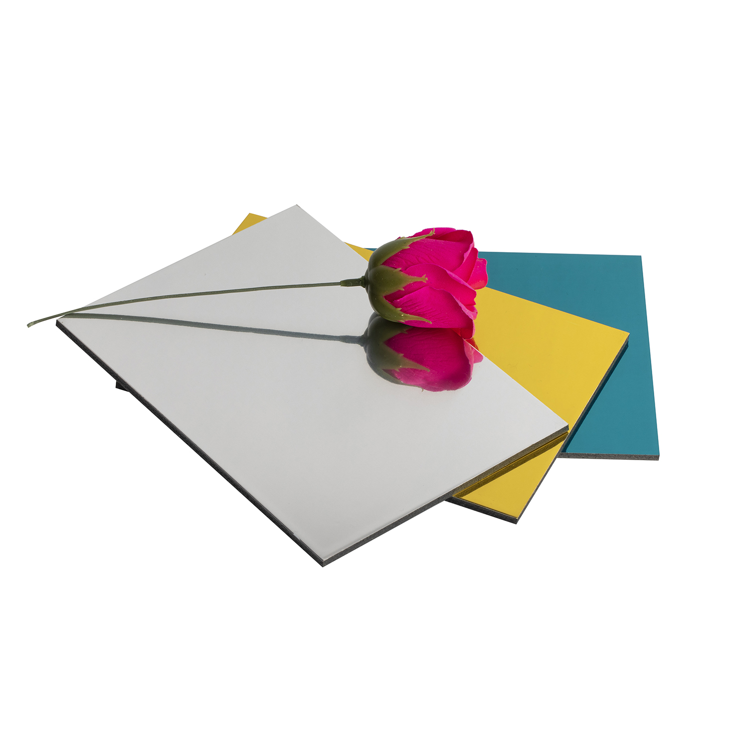 Mirror finish Aluminum Composite Panel 3mm 4mm for interior decoration