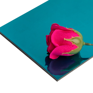 Mirror finish Aluminum Composite Panel 3mm 4mm for interior decoration
