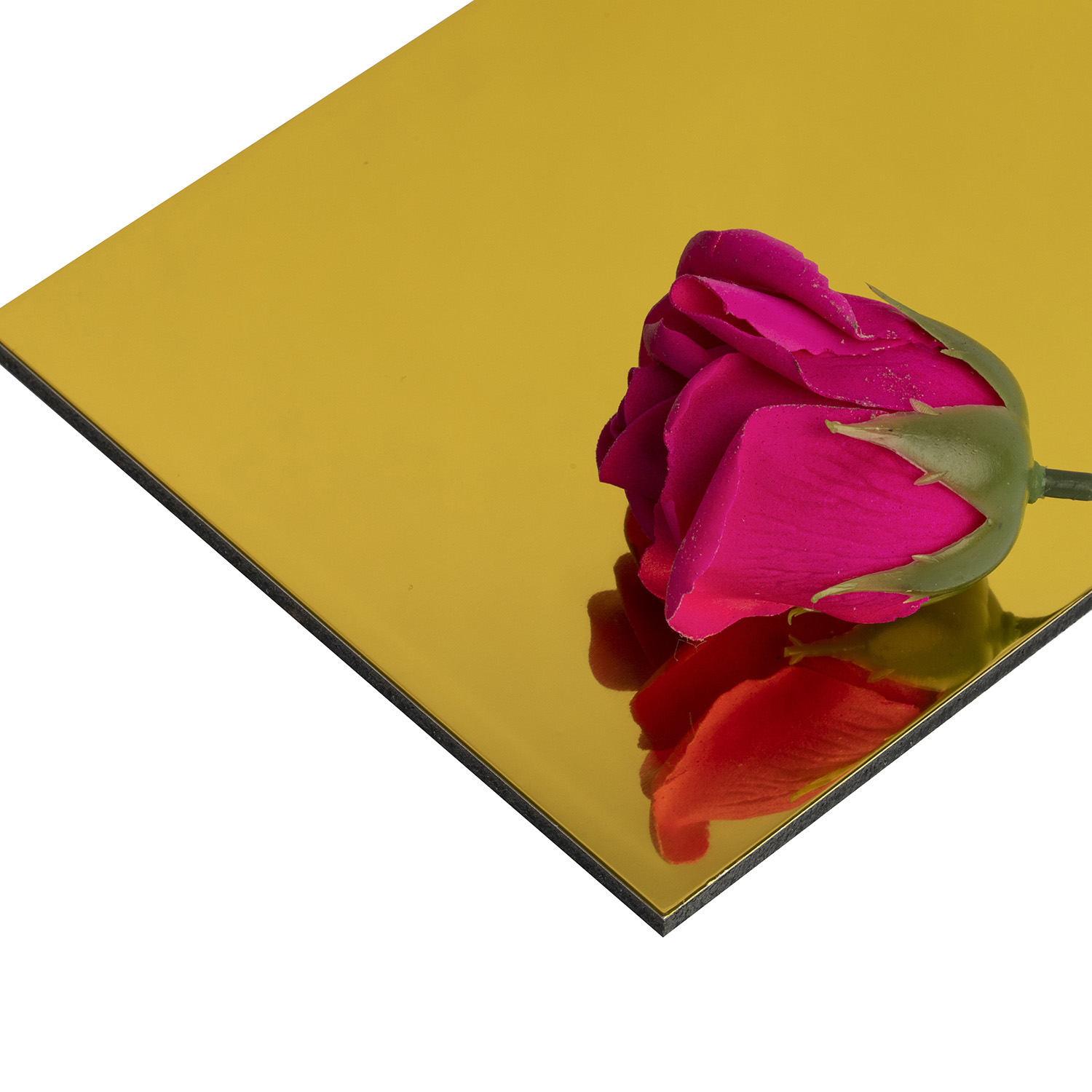 Mirror finish Aluminum Composite Panel 3mm 4mm for interior decoration